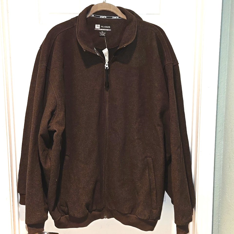 New JosABanks Leadbetter Golf Fleece Jacket Size Xl